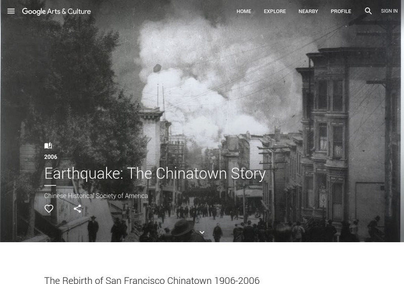 Google Cultural Institute: Earthquake: The Chinatown Story PPT Google Cultural Institute: Earthquake: The Chinatown Story PPT