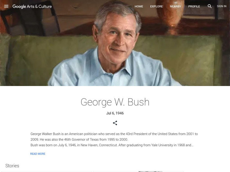 Google Cultural Institute: George W. Bush Handout