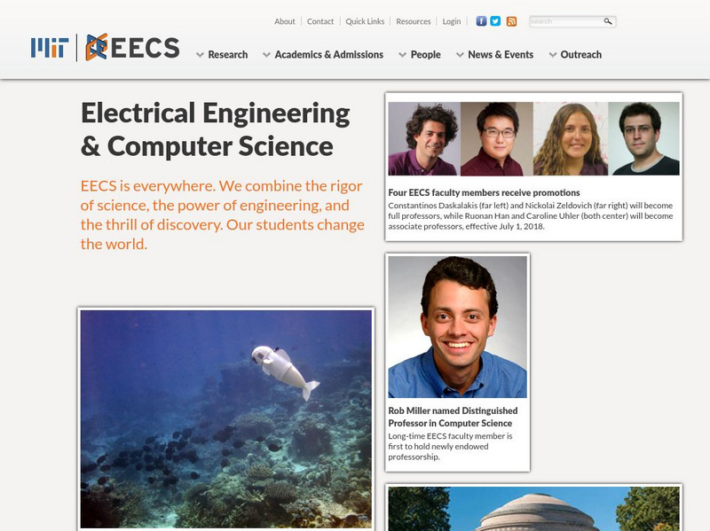 Mit: Department of Electrical Engineering and Computer Science Website Mit: Department of Electrical Engineering and Computer Science Website