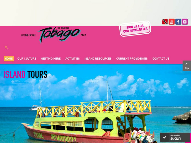 Tobago Division of Tourism and Transportation: Visit Tobago Website Tobago Division of Tourism and Transportation: Visit Tobago Website