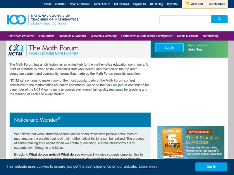 The Math Forum: Markdown Savings Unknown Type The Math Forum: Markdown Savings Unknown Type