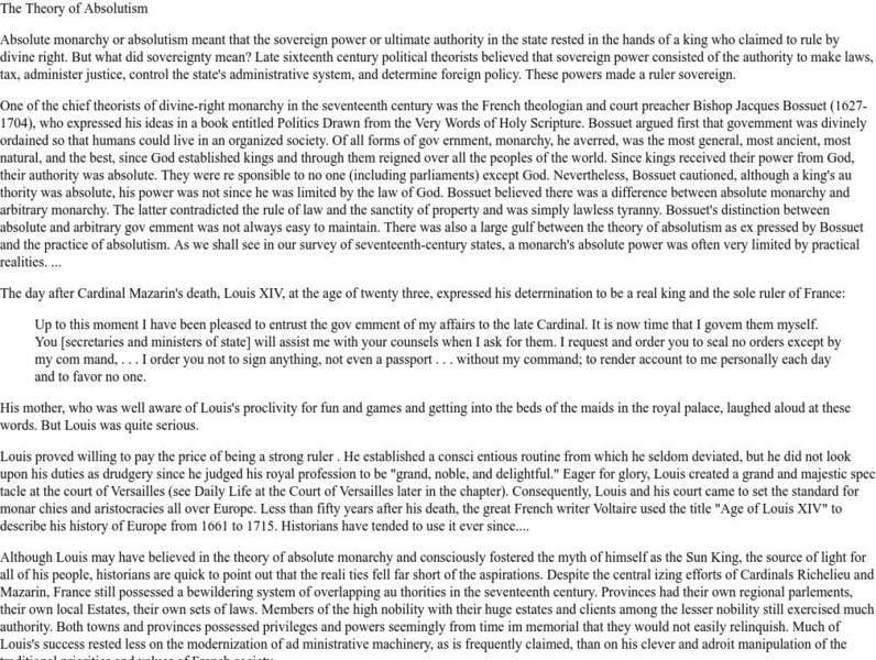 The Theory of Absolutism Website The Theory of Absolutism Website