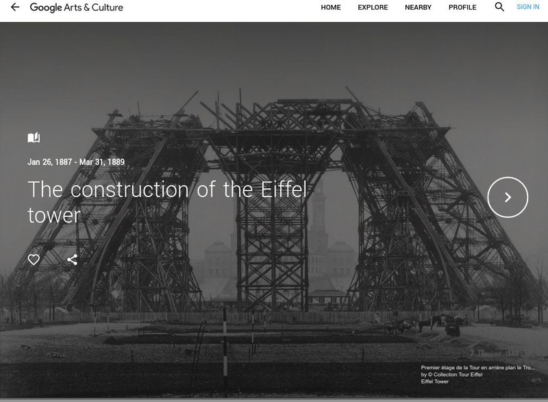 Google Cultural Institute: The Construction of the Eiffel Tower PPT Google Cultural Institute: The Construction of the Eiffel Tower PPT