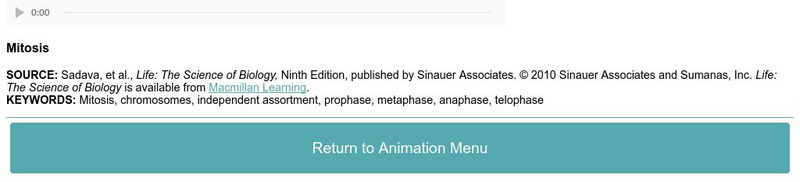 Sumanas Inc: Life: The Science of Biology: Mitosis Instructional Video Sumanas Inc: Life: The Science of Biology: Mitosis Instructional Video