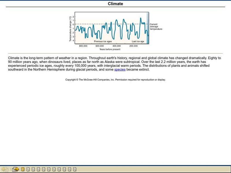 Mc Graw Hill: Climate Patterns, Causes, and Effects Handout Mc Graw Hill: Climate Patterns, Causes, and Effects Handout