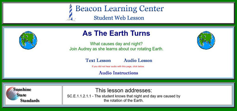 Beacon Learning Center: As the Earth Turns Website Beacon Learning Center: As the Earth Turns Website