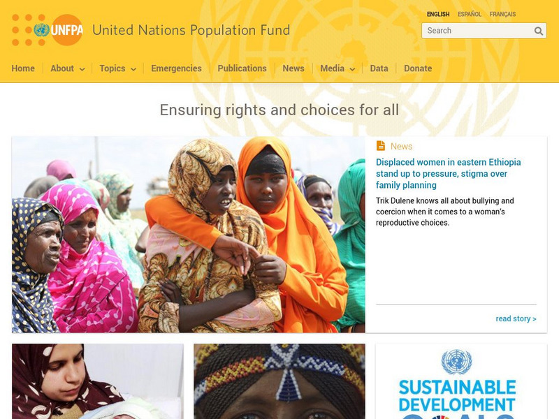 United Nations Population Fund Website United Nations Population Fund Website