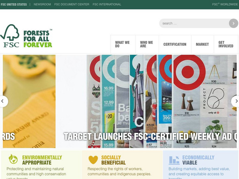 Forest Stewardship Council: United States Website Forest Stewardship Council: United States Website