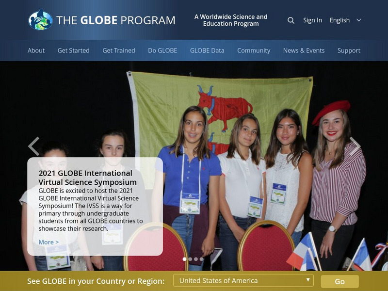 The Globe Program: Learning to Benefit the Environment Website
