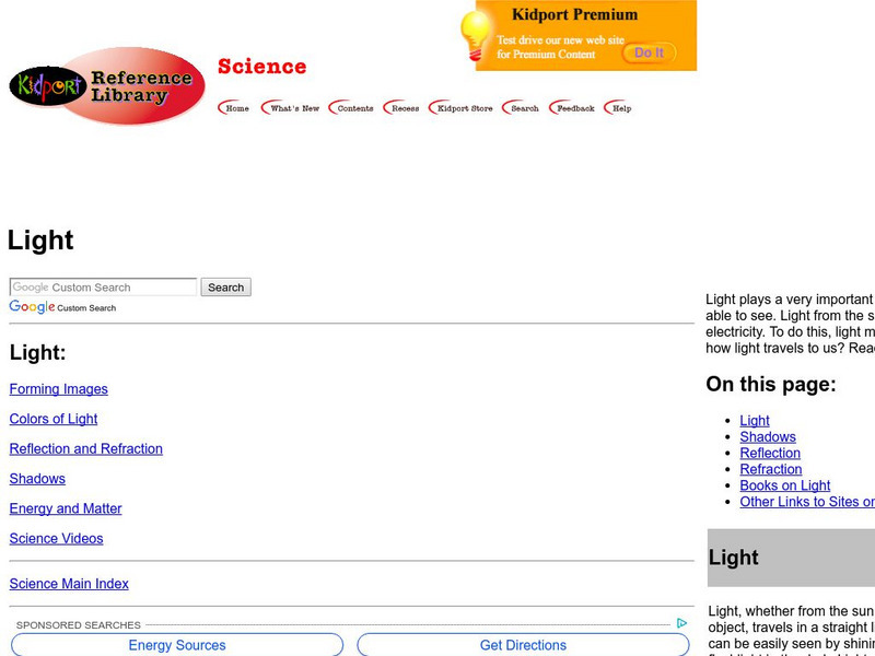 Kidport: Light Website Kidport: Light Website