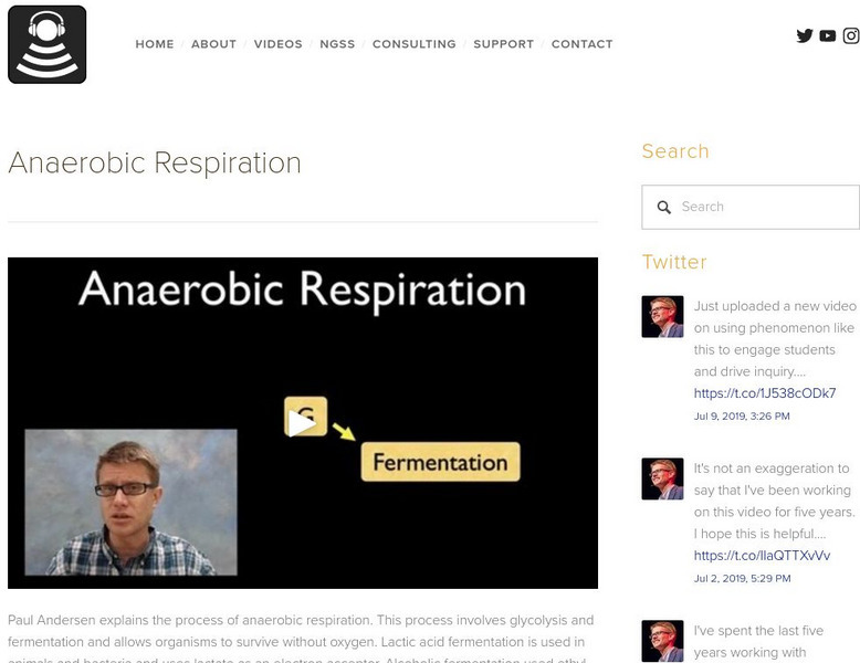 Bozeman Science: Anaerobic Respiration Instructional Video Bozeman Science: Anaerobic Respiration Instructional Video