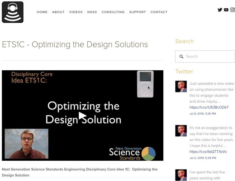Bozeman Science: Optimizing the Design Solutions Instructional Video Bozeman Science: Optimizing the Design Solutions Instructional Video
