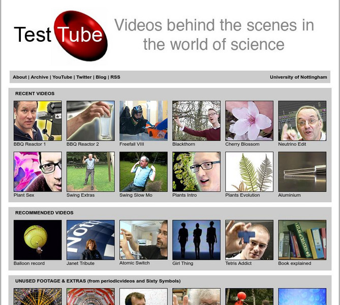 Test Tube: Behind the Scenes in the World of Science Activity Test Tube: Behind the Scenes in the World of Science Activity
