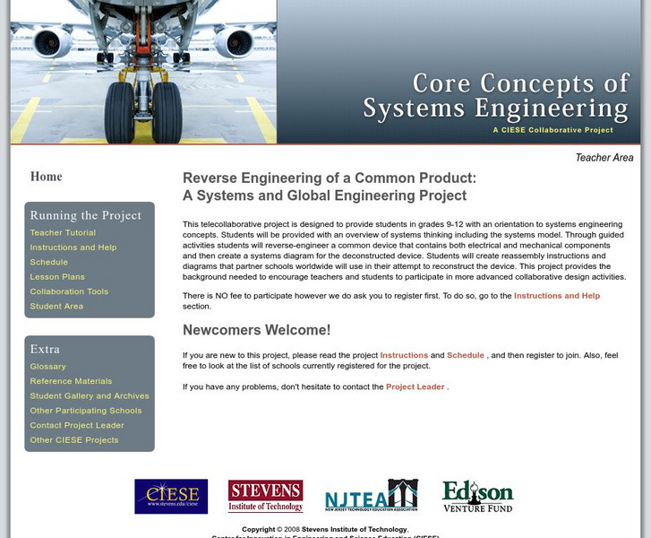 Ciese: Reverse Engineering of a Common Product Lesson Plan Ciese: Reverse Engineering of a Common Product Lesson Plan