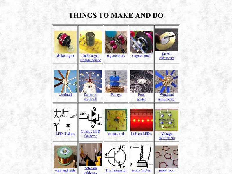 Creative Science Center: Things to Make and Do Activity Creative Science Center: Things to Make and Do Activity