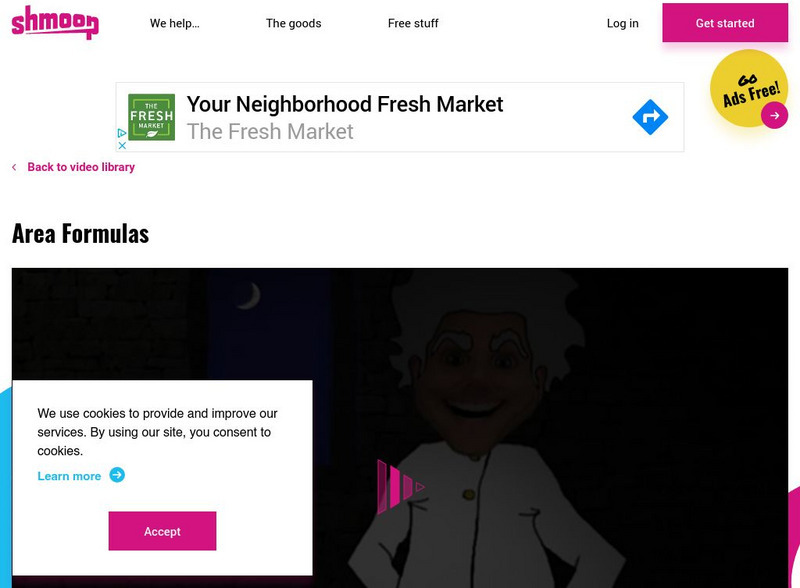 Shmoop: Area Formulas Instructional Video Shmoop: Area Formulas Instructional Video