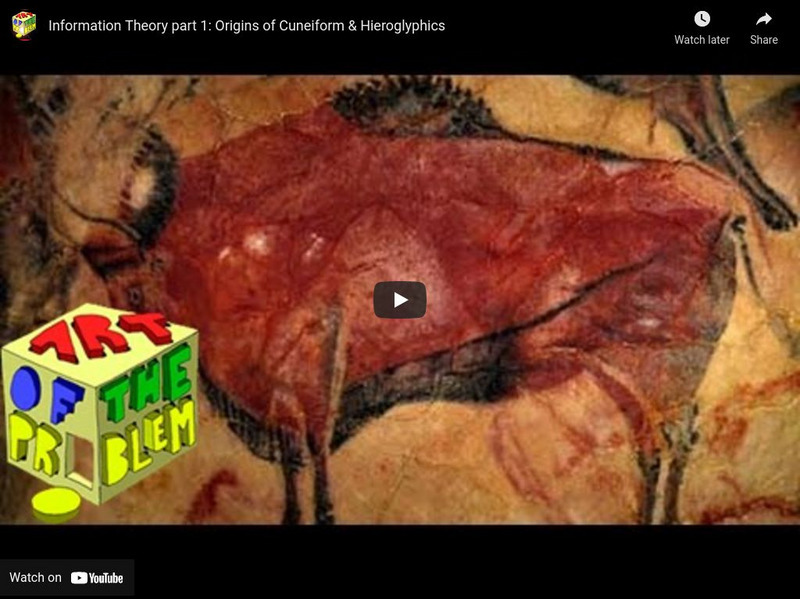 Khan Academy: Journey Into Information Theory: Prehistory: Proto Writing Instructional Video