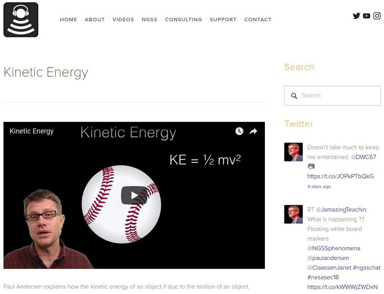 Bozeman Science: Kinetic Energy Instructional Video Bozeman Science: Kinetic Energy Instructional Video