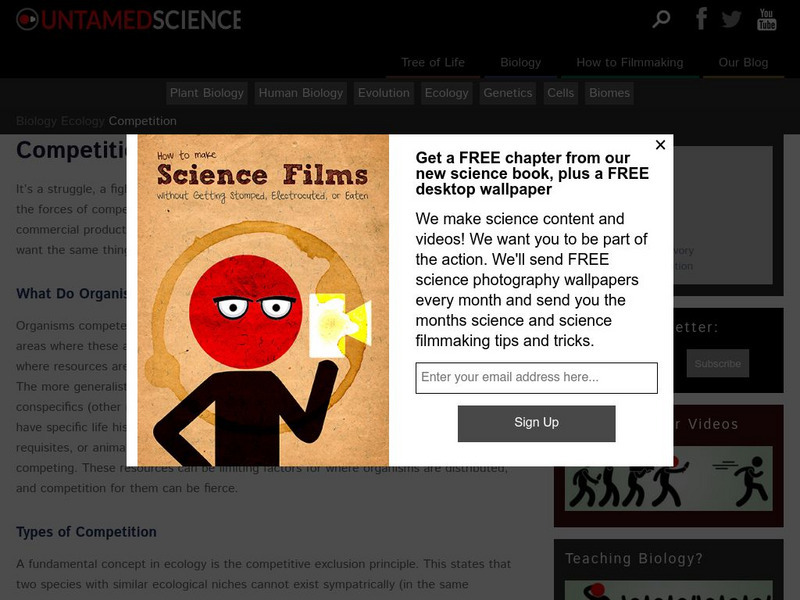 Untamed Science: Competition Article Untamed Science: Competition Article