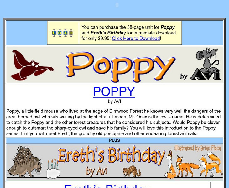 Texas Bluebonnet Books: "Ereth's Birthday" Unit Plan Texas Bluebonnet Books: "Ereth's Birthday" Unit Plan