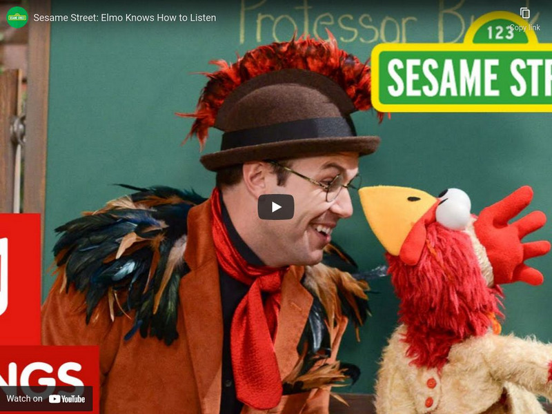 Sesame Street: How Do We Listen? Instructional Video