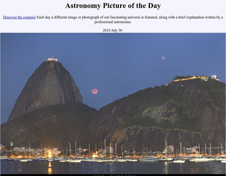 Nasa: Astronomy Picture of the Day: Graphic Nasa: Astronomy Picture of the Day: Graphic