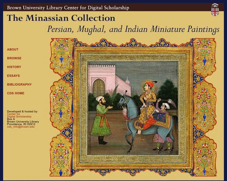 Brown University Libary: Persian, Mughal, and Indian Miniature Paintings Graphic Brown University Libary: Persian, Mughal, and Indian Miniature Paintings Graphic