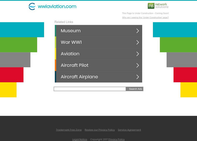 Wwi Aviation: An Illustrated History of World War One: The Eastern Front Website