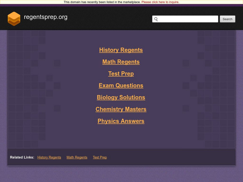 Regents Exam Prep Center: Biconditional: If and Only If Website