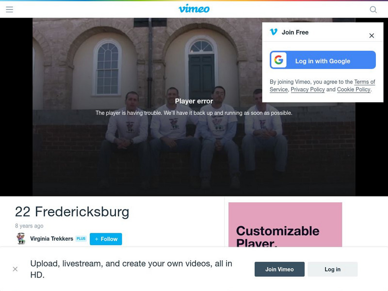 Virginia Trekkers: Podcast 22: Fredericksburg Instructional Video Virginia Trekkers: Podcast 22: Fredericksburg Instructional Video