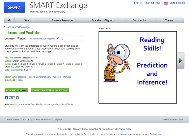 Smart: Inference and Prediction Whiteboard