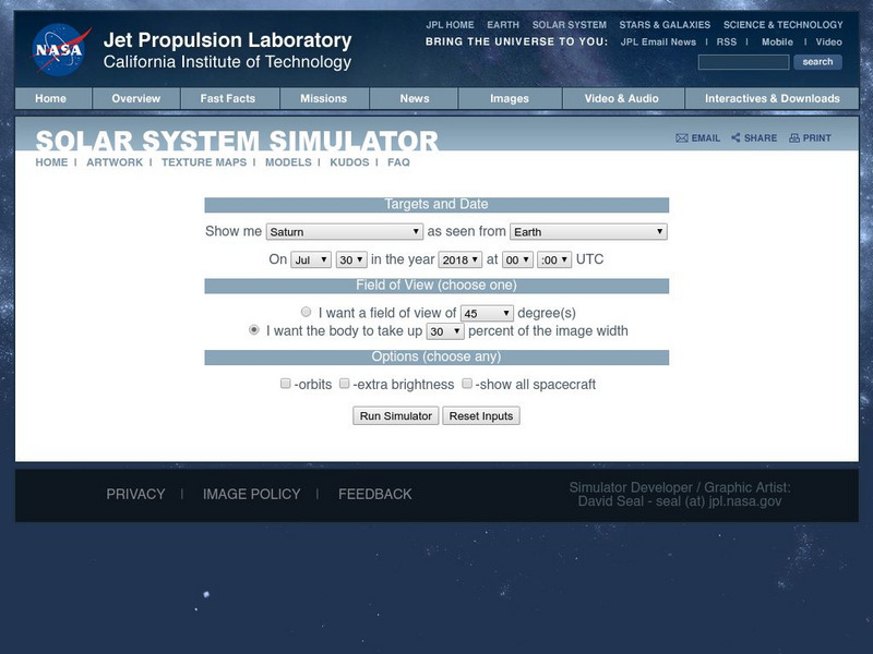 Nasa: Surface Maps of the Solar System Interactive Nasa: Surface Maps of the Solar System Interactive