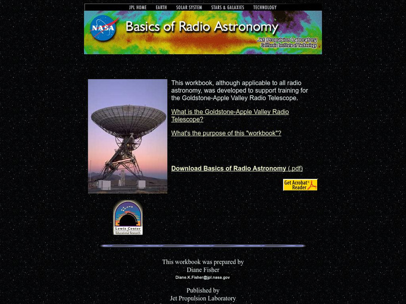 Nasa: Basics of Radio Astronomy Website Nasa: Basics of Radio Astronomy Website