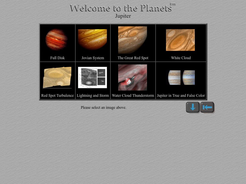 Nasa: Welcome to the Planets Jupiter Graphic Nasa: Welcome to the Planets Jupiter Graphic