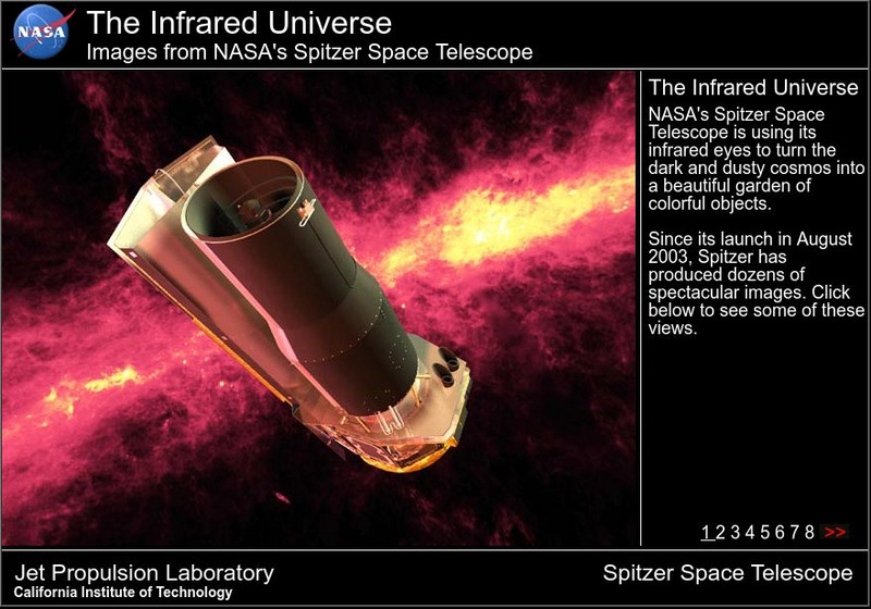 Nasa: The Infrared Universe Graphic Nasa: The Infrared Universe Graphic