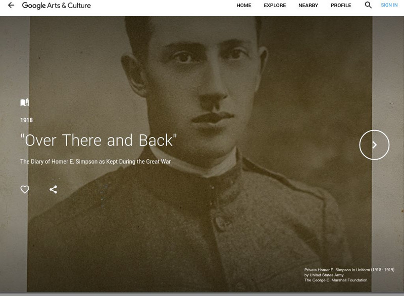 Google Cultural Institute: "Over There and Back" PPT Google Cultural Institute: "Over There and Back" PPT