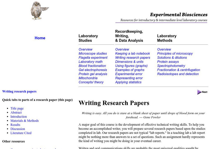 Rice University: Writing Research Papers Handout Rice University: Writing Research Papers Handout