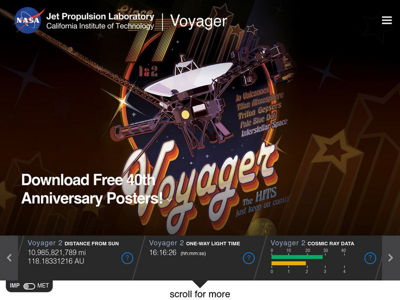 Nasa: Voyager Missions Website Nasa: Voyager Missions Website