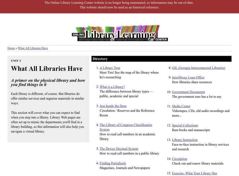 University System of Georgia: What All Libraries Have Activity University System of Georgia: What All Libraries Have Activity