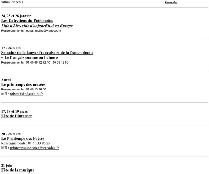 Culture en Fetes Activity Culture en Fetes Activity