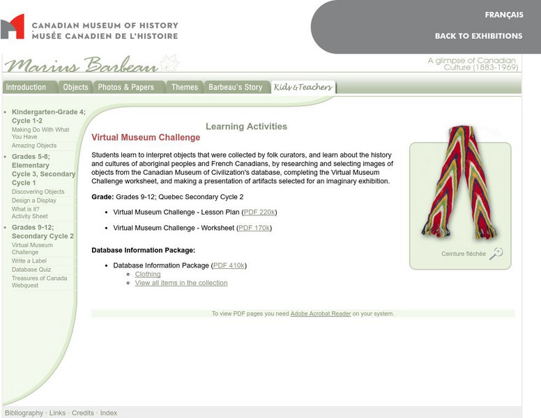 Cmc: Marius Barbean: Virtual Museum Challenge Website Cmc: Marius Barbean: Virtual Museum Challenge Website