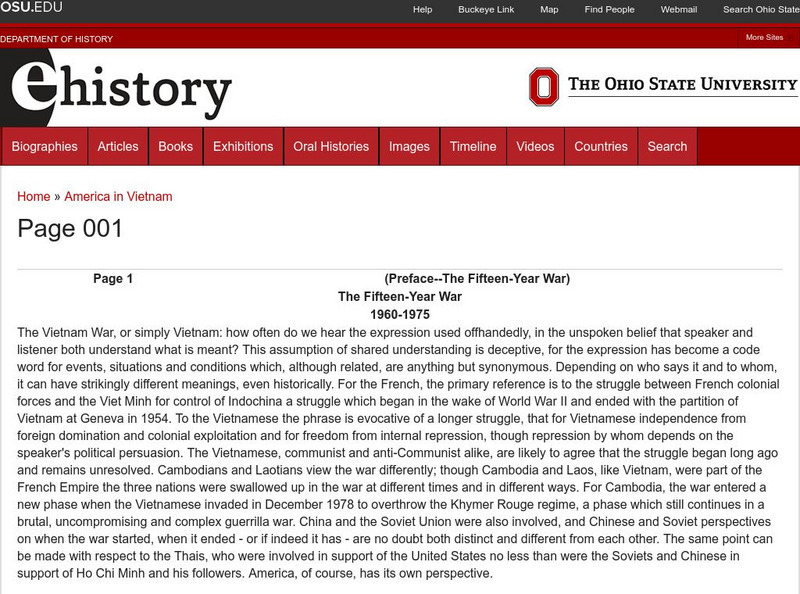 E History: America in Vietnam: The Fifteen Year War eBook E History: America in Vietnam: The Fifteen Year War eBook