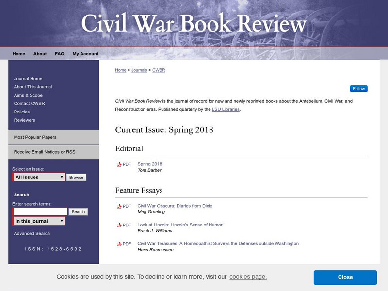 Civil War Book Reviews Activity Civil War Book Reviews Activity