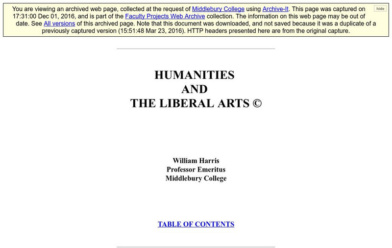 Middlebury College: Poetry and Reading Verse Website Middlebury College: Poetry and Reading Verse Website