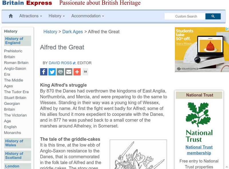 Britain Express: Alfred the Great Biography Website Britain Express: Alfred the Great Biography Website