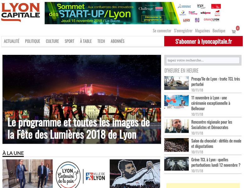 Lyon Capitale: Le Journal Des Esprits Libres Website Lyon Capitale: Le Journal Des Esprits Libres Website