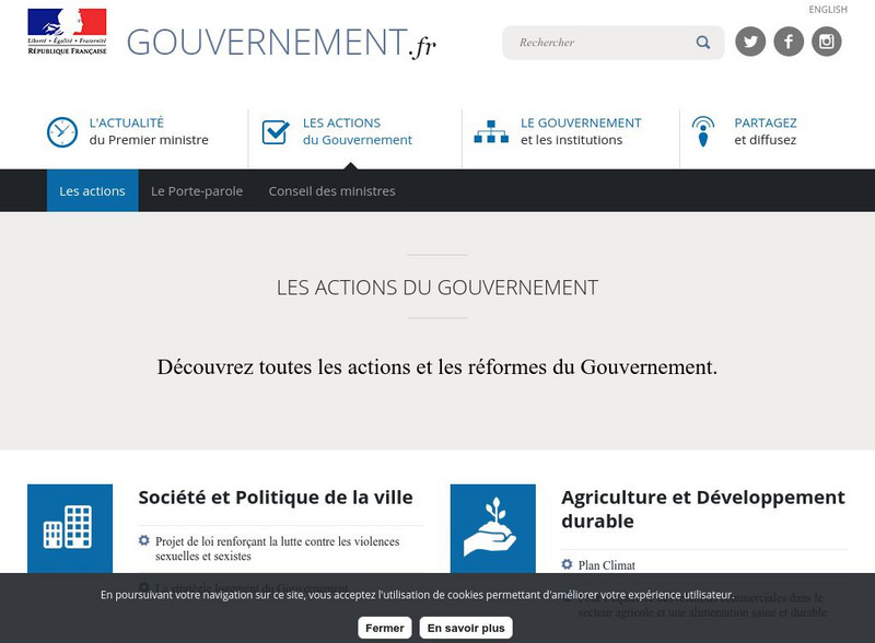 Les Principales Institutions Francaises Website