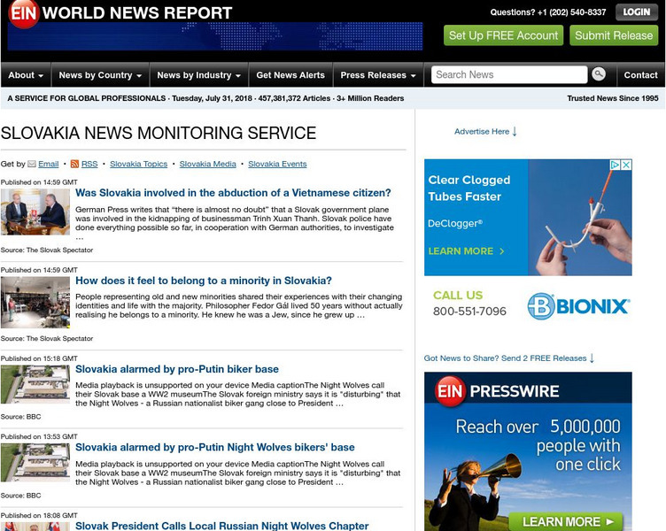 Ei nnews.com: Slovakia Today Website Ei nnews.com: Slovakia Today Website