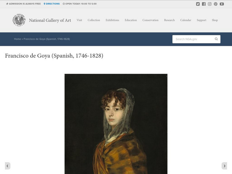 National Gallery of Art: Francisco De Goya Graphic National Gallery of Art: Francisco De Goya Graphic