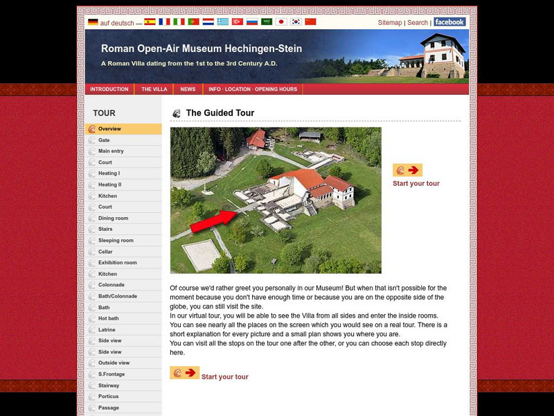 Roman Open Air Museum Hechingen Stein: The Guided Tour Website Roman Open Air Museum Hechingen Stein: The Guided Tour Website